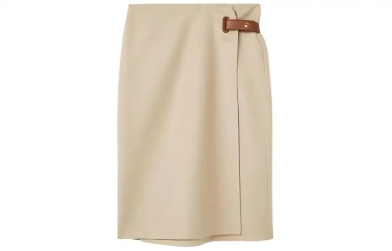 Loro Piana Casual Short Skirts Women's Khaki
