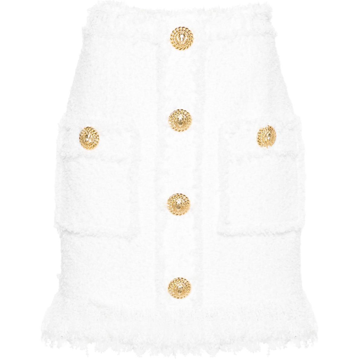 Женская юбка BALMAIN (белая)