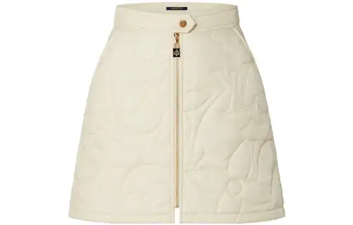 LOUIS VUITTON Casual Short Skirts Women's Beige