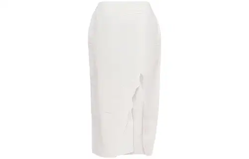 PRADA SS23 Casual Long Skirt Women's White