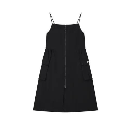 FILA Lifestyle Slip Dress Women's Jet Black
