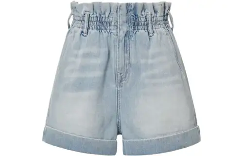 EVISU Denim Shorts Women's Blue Moderate A Line