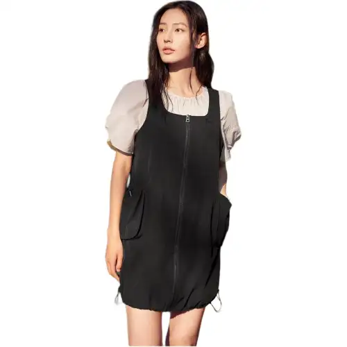 FILA ORIGINALE Sleeveless Dress Women's Jet Black BK