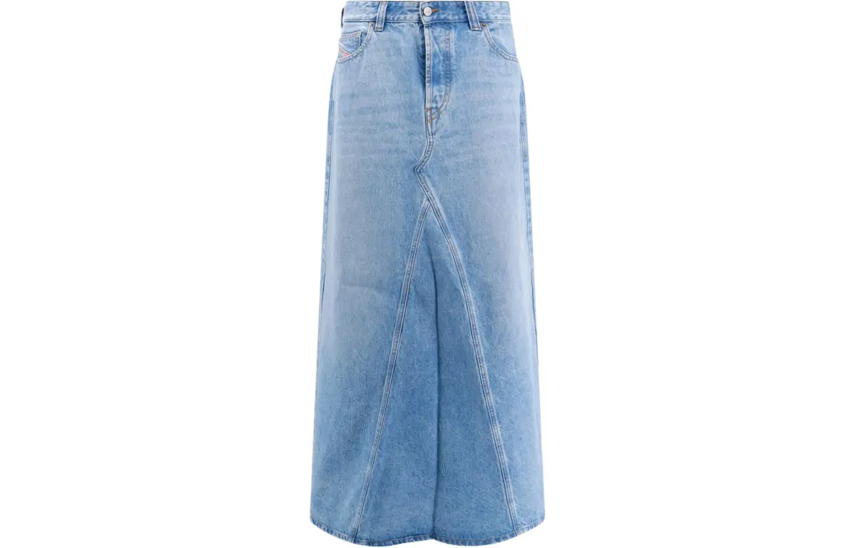 DIESEL De Pago Denim Maxi Skirt