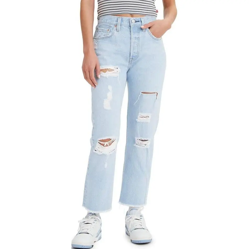 Levi's Jeans Women's Indigo Moderate Straight Fit Pants