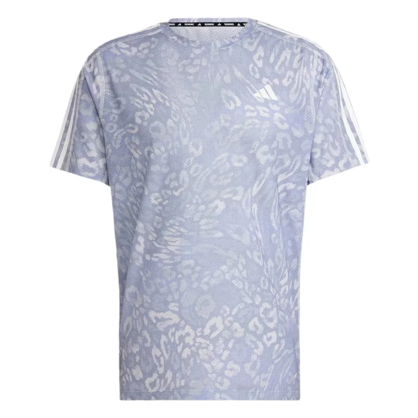 Adidas Own The Run Climacool 3 Stripes T Shirt