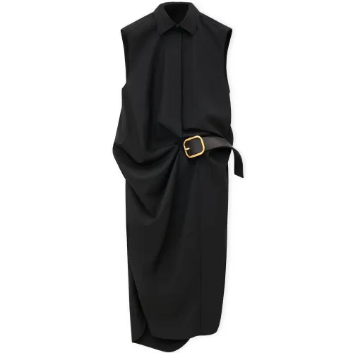 LOEWE Belted Draped Dress