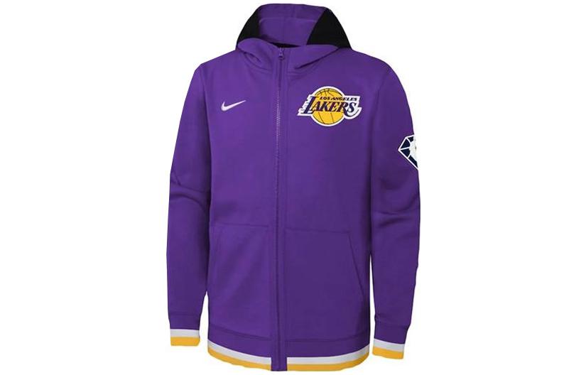 Детская куртка Jordan Los Angeles Lakers (фиолетовая)