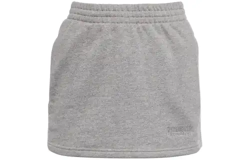 Vetements Casual Short Skirts Women's Gray