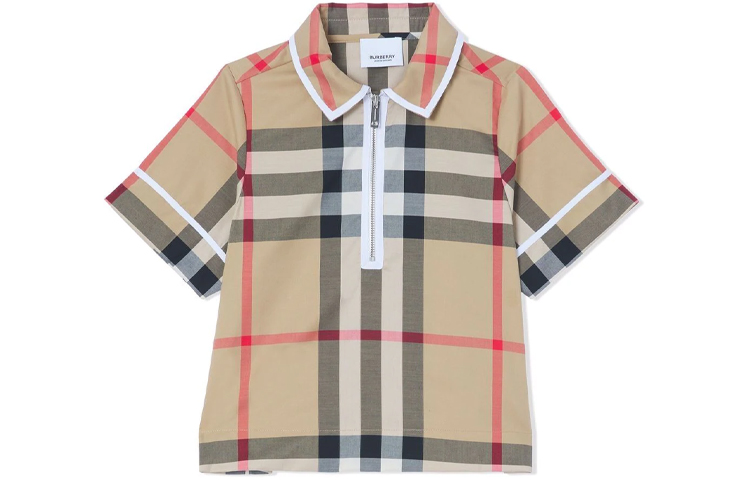 Мужская футболка BurberryTPolo (хаки)