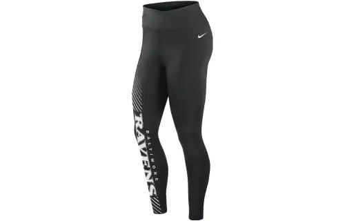 Nike x NFL Collaboration Dri Fit Baltimore Ravens Sports Pants Women's Black