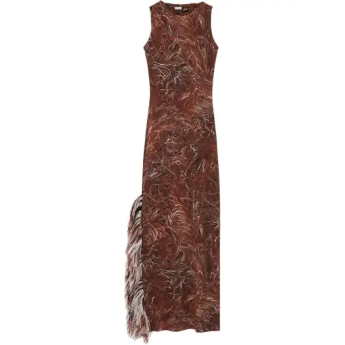 LOEWE Feather Tank Dress