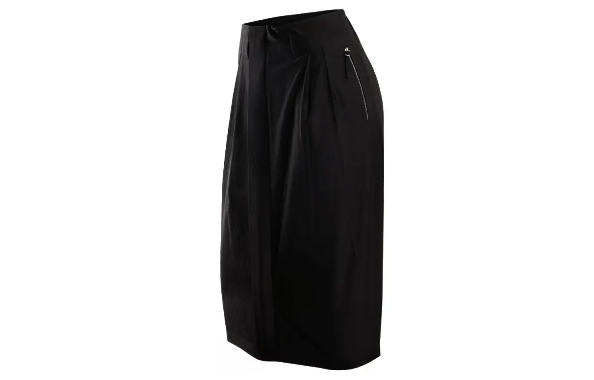 Nike Casual Long Skirts Women's Black Moderate Mid-Length A-line Skirt