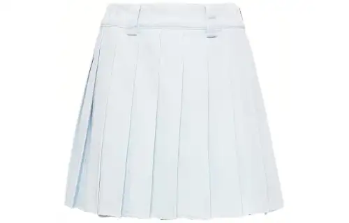 MIU MIU Casual Short Skirts Women's Light Blue