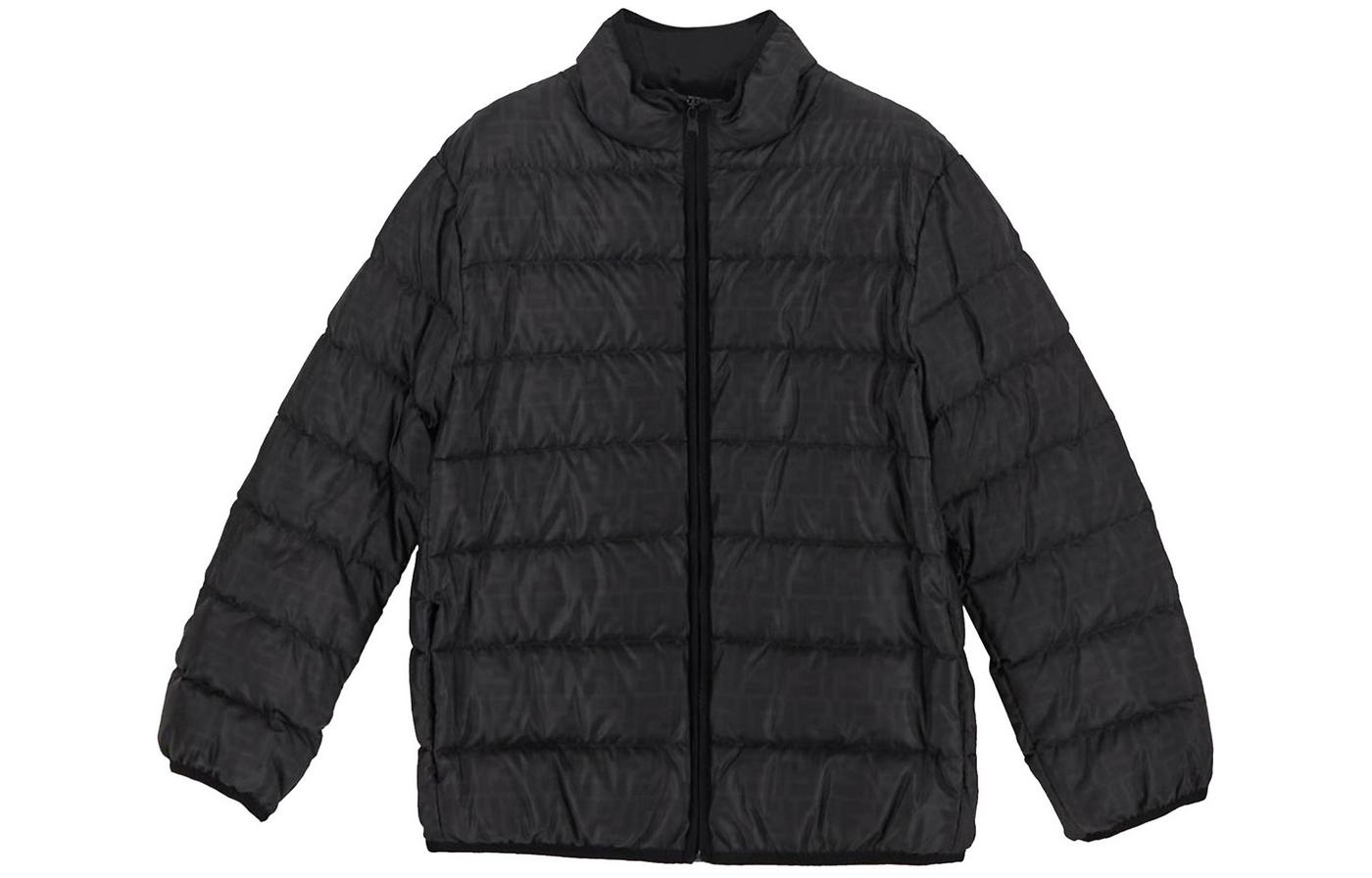 Мужские куртка Fendi Kids Jacket (черная)