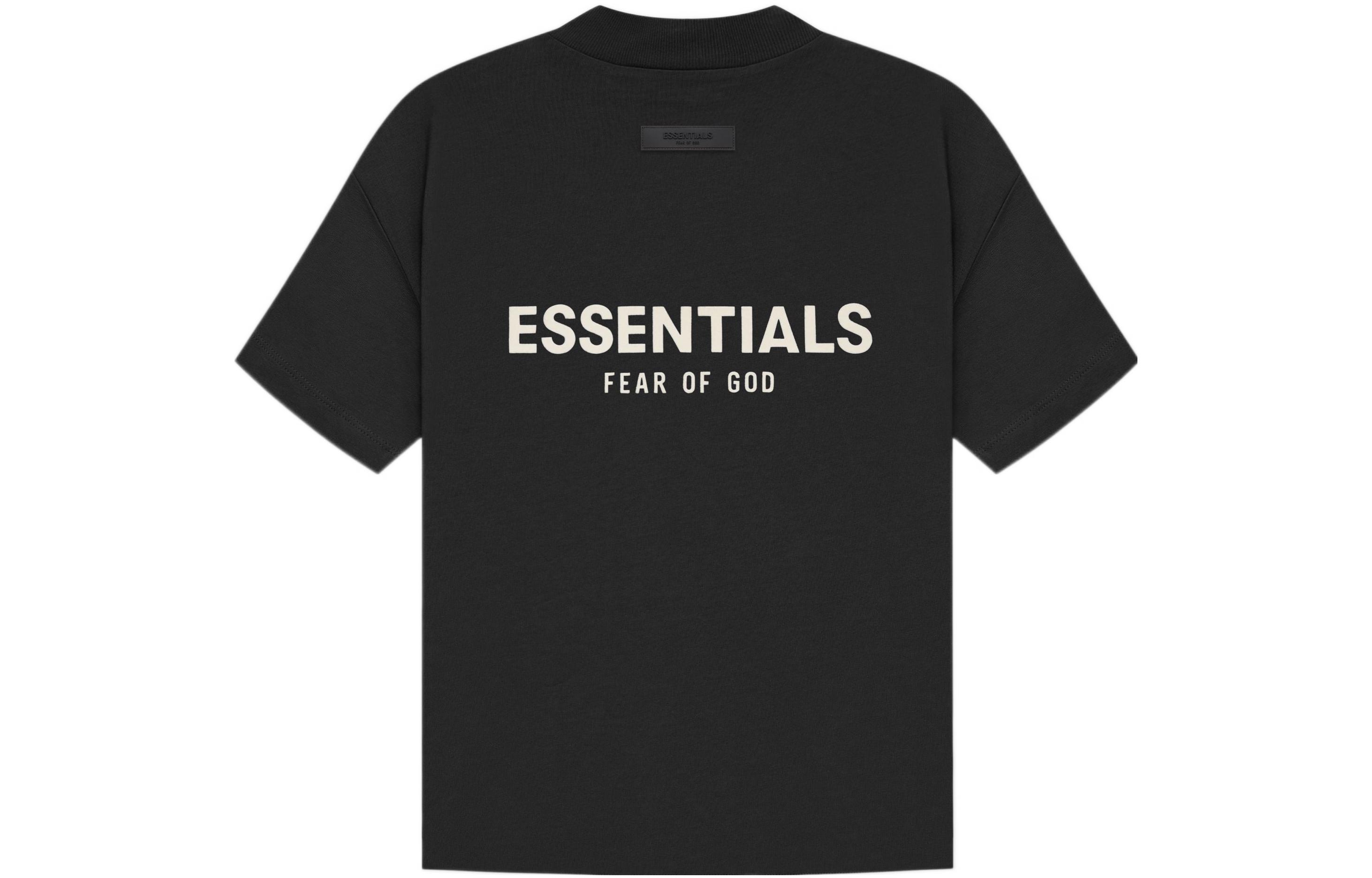 Мужская футболка Fear of God Essentials (черная)
