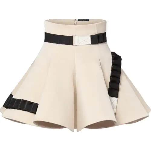 LOUIS VUITTON Utility Strap Mini Skirt
