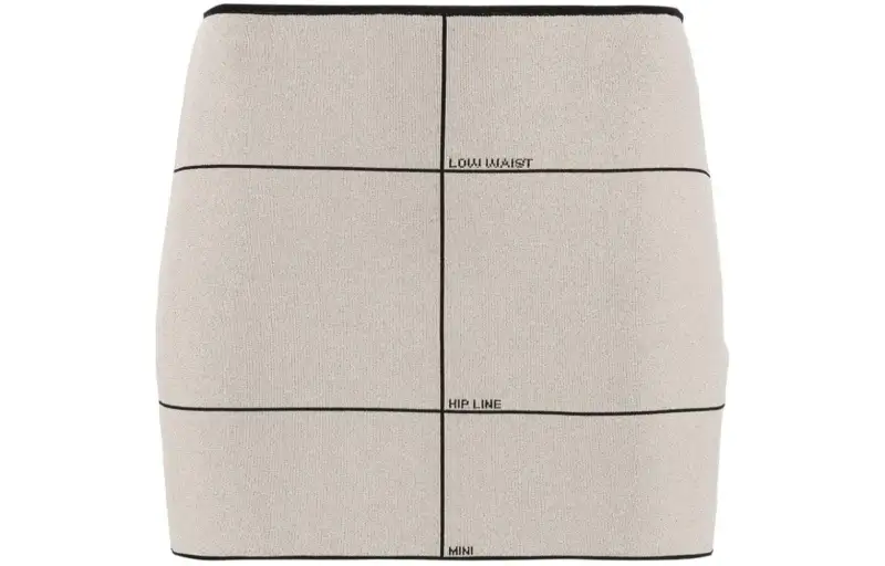 Vetements motif-print mini skirt