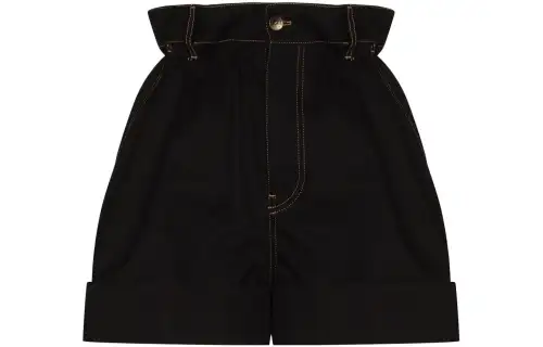 MIU MIU Denim Shorts Women's Black