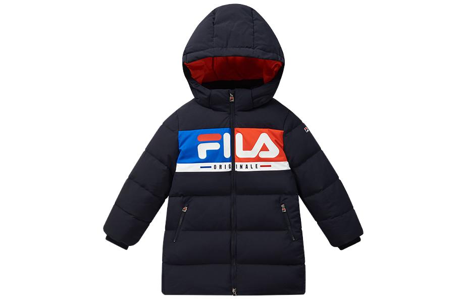 Детский пуховик Fila KIDS (синий)
