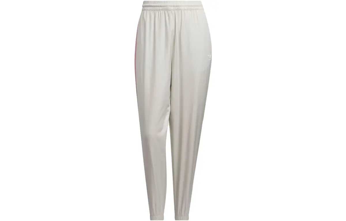 Adidas Originals Tape Woven Sports Pants Women's Clear Brown Moderate