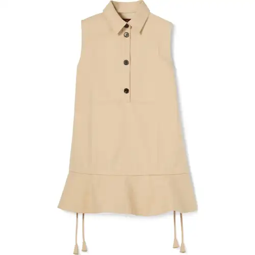 GUCCI SS25 Sleeveless Dress Women's Beige