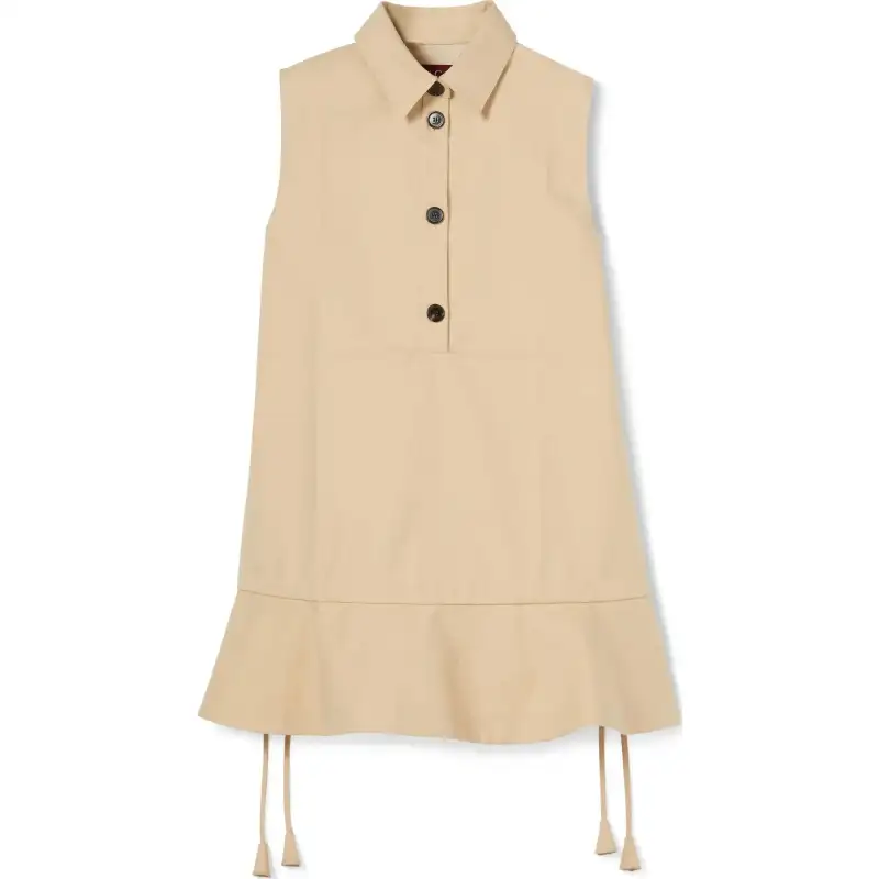 GUCCI SS25 Sleeveless Dress Women's Beige