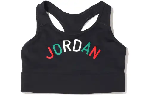 Jordan Women's Nina Chanel Abney Sports Bra Black/University Red