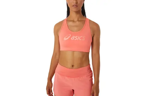 Asics CORE ASICS LOGO BRA W Sports Underwear Women's Orange