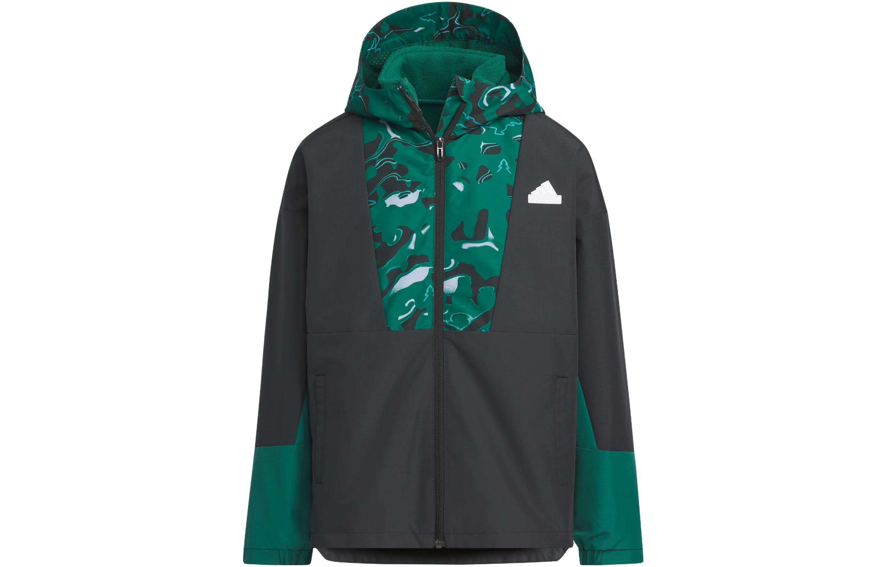 Куртка adidas City Escape Two-In-One Jacket (черная)