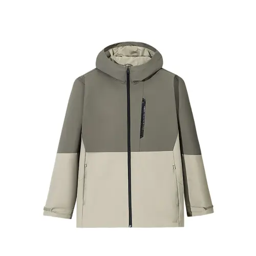 Anta Variety Training Collection Jackets & Coats Men's Mung Bean/Deep Green
