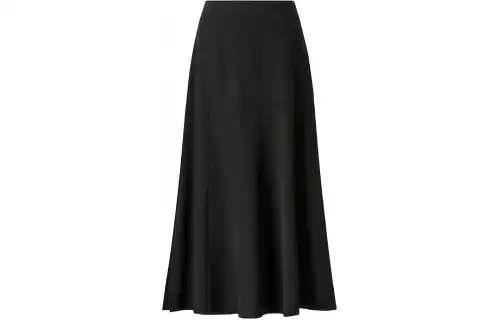 UNIQLO Casual Long Skirt Women's Black
