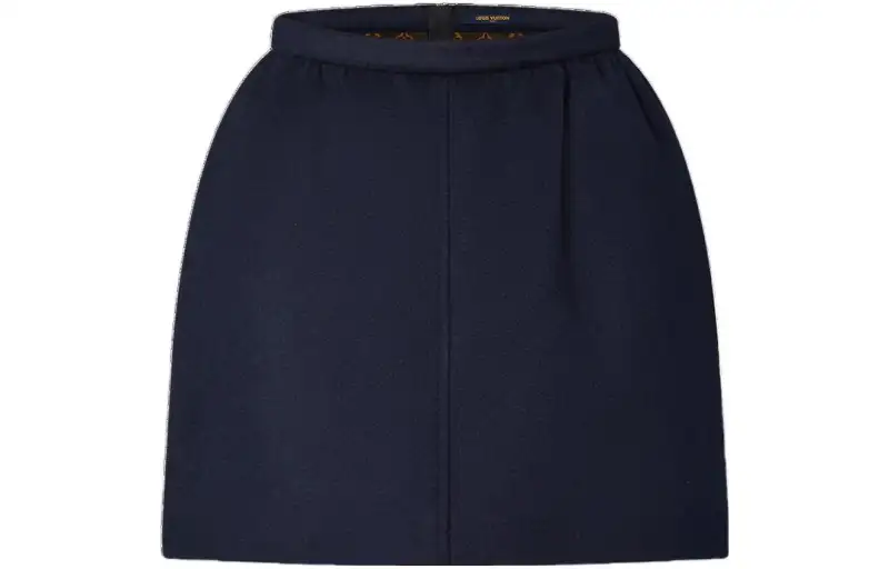 LOUIS VUITTON Casual Short Skirts Women's Dark Blue