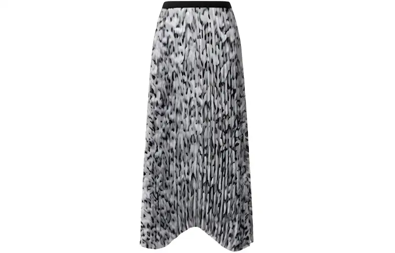 UNIQLO Casual Long Skirt Women's Black