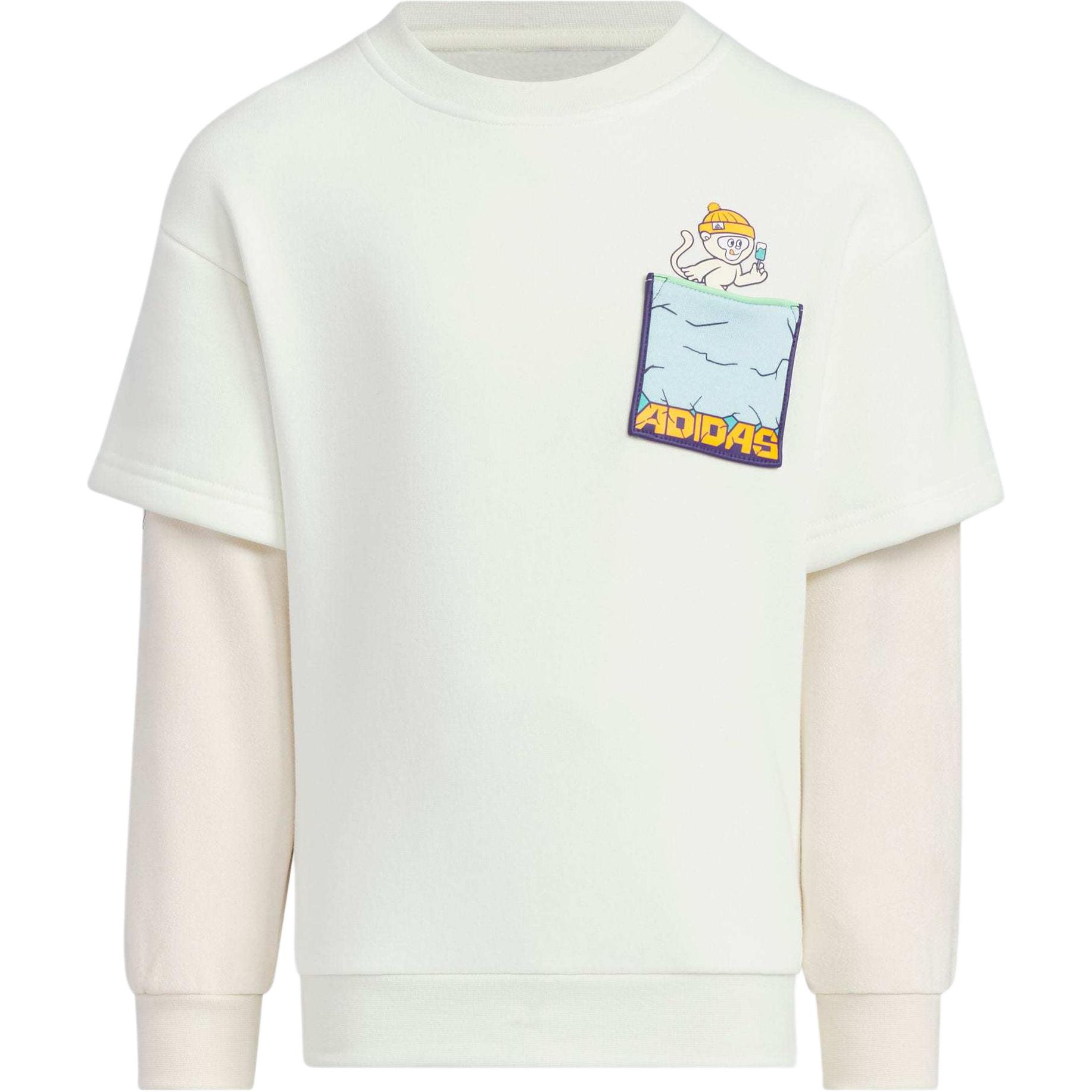 Женская кофта adidas (белая)
