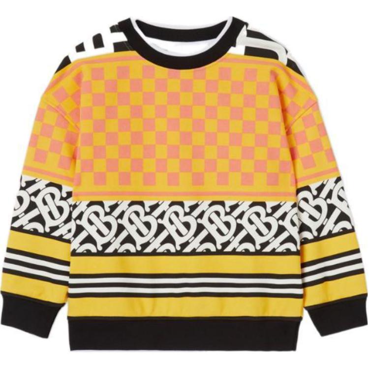 Мужское худи Burberry Burberry SS22 (кислотно-желтое)