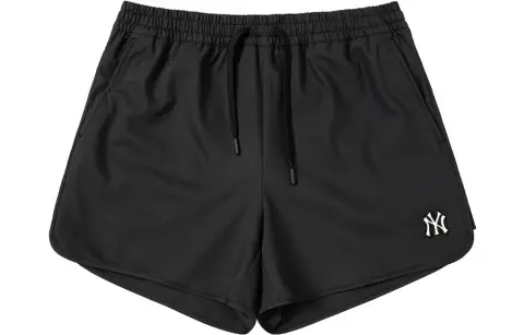 MLB Sports Shorts Women's Black Moderate A-line
