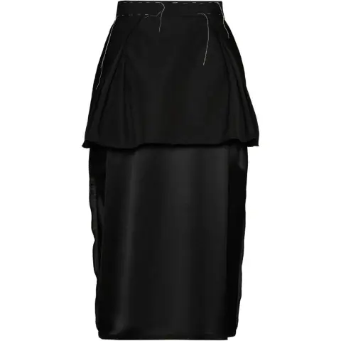 Maison Margiela Layered Midi Skirt