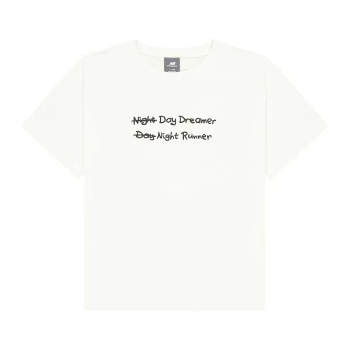 New Balance Regular T Shirt Women's Sea Salt White