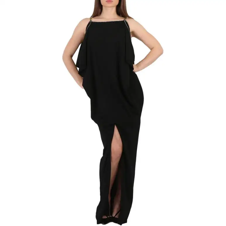 Burberry Sleeveless Dress Women's Black