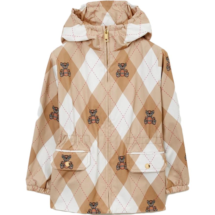 Женская куртка Burberry SS23 (коричневая)