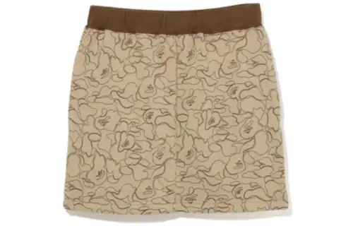 A BATHING APE Bape Casual Short Skirts Women's Short Bodycon Skirt