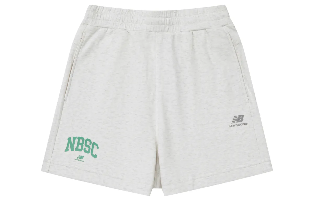 New Balance Retro Sports Shorts Women's Gray Moderate Woven Shorts