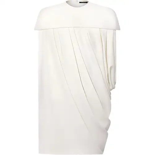 LOUIS VUITTON Draped Mini Dress