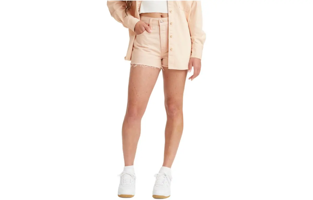 Levi's Denim Shorts Women's Pink
