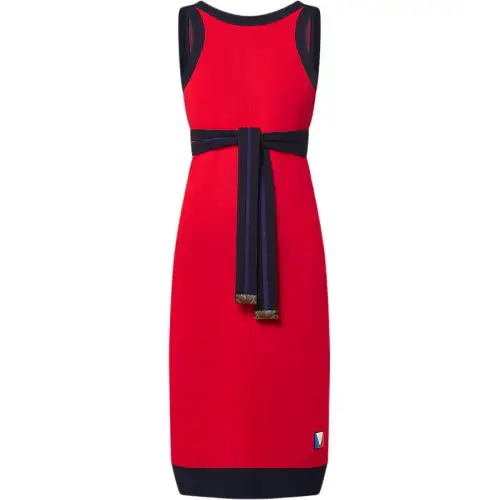LOUIS VUITTON Lv X Ac Wrap Tie Dress