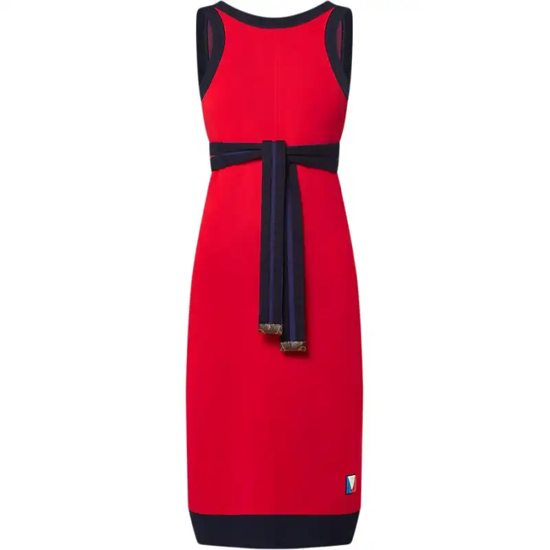 LOUIS VUITTON Lv X Ac Wrap Tie Dress