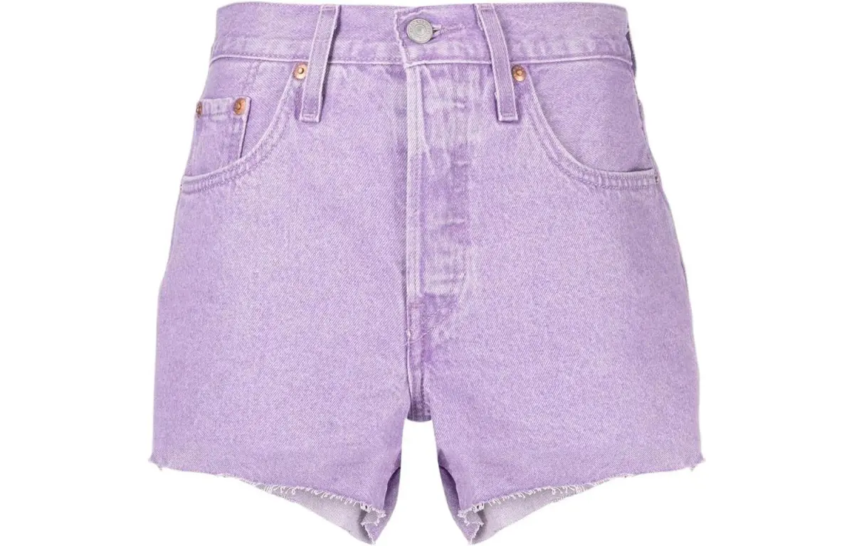 Levi's Denim Shorts Women's Purple