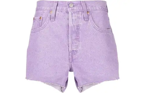 Levis Denim Shorts Women's Purple