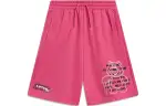 Li Ning x Disney Sports Shorts Women's Cranberry Red
